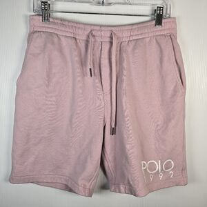 Polo by Ralph Lauren 1992 Men's Pink Shorts Sweat Shorts Size M Activewear